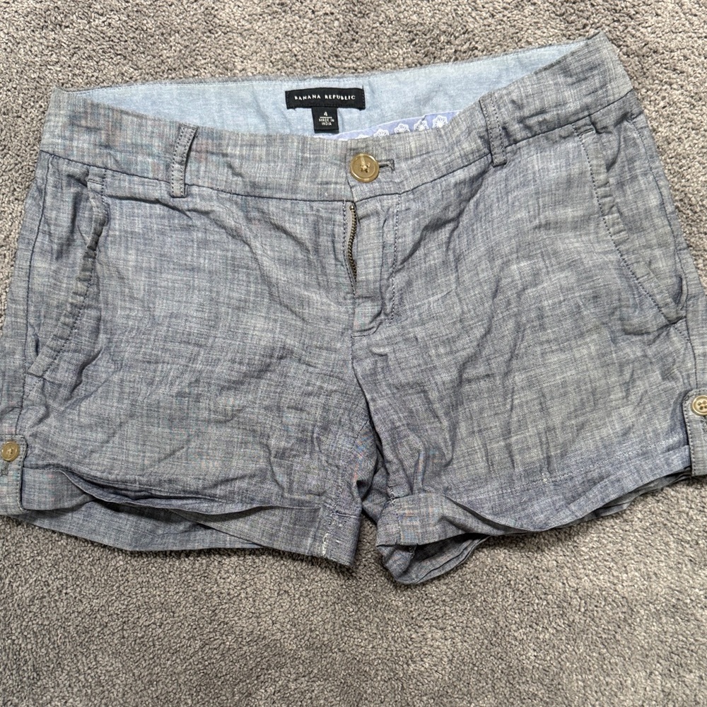 Banana Republic Gray Women's Bermudas